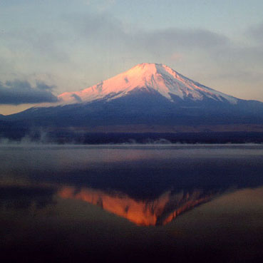 逆さ富士・山中湖